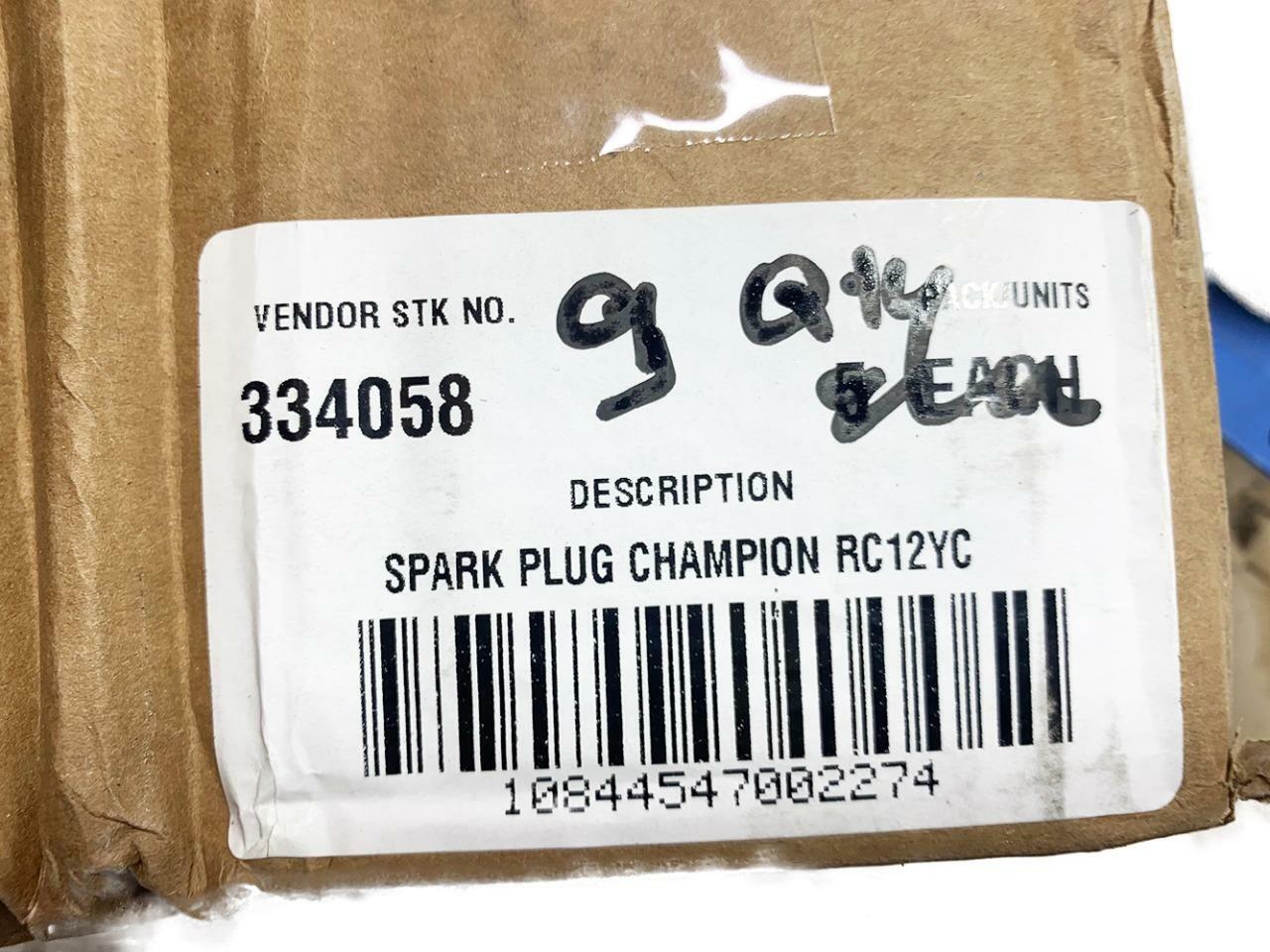 Box of 9 Qty Maxpower 334058 Spark Plug For Riding Mower NEW FREE FAST SHIP