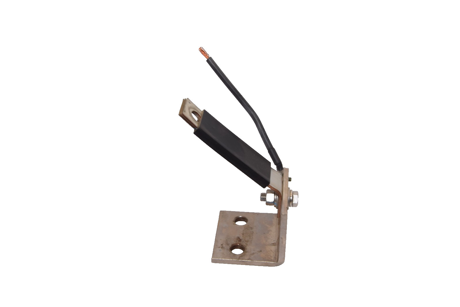 Xibar Buss Ground Strap Bracket BB-2885 C 2-1/2″ x 3″ x 1/4″ 5-1/2″ Strap Copper
