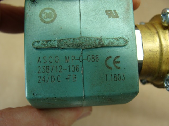 ASCO ELECTRONIC CONTROL MODULE 8908A001 24VDC IFL 1100MA W/MP-C-086 238712-106