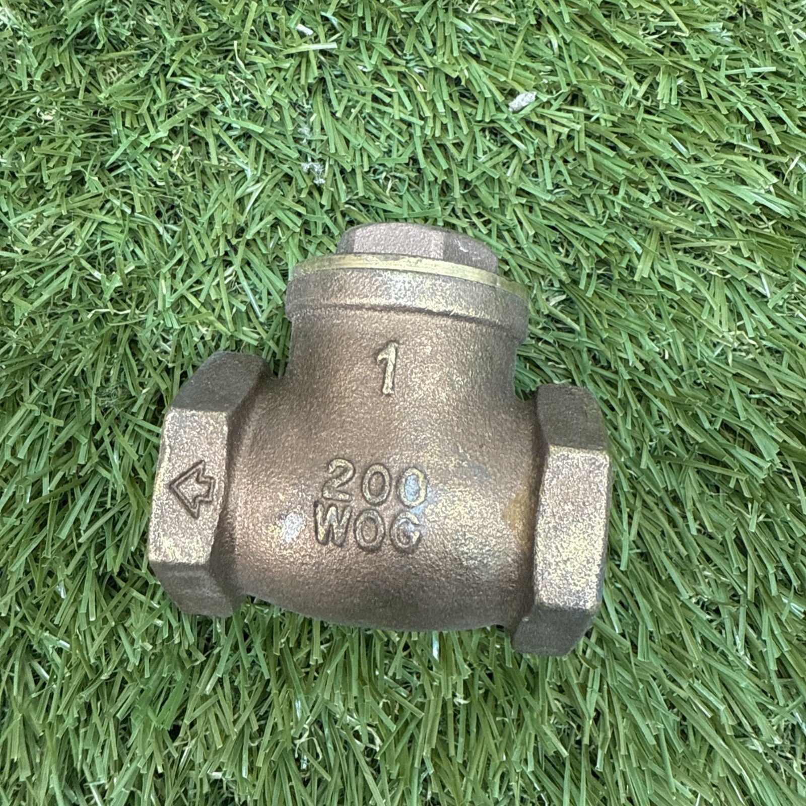 PROFLO 1″ SWING CHECK VALVE BRASS 200 WOG