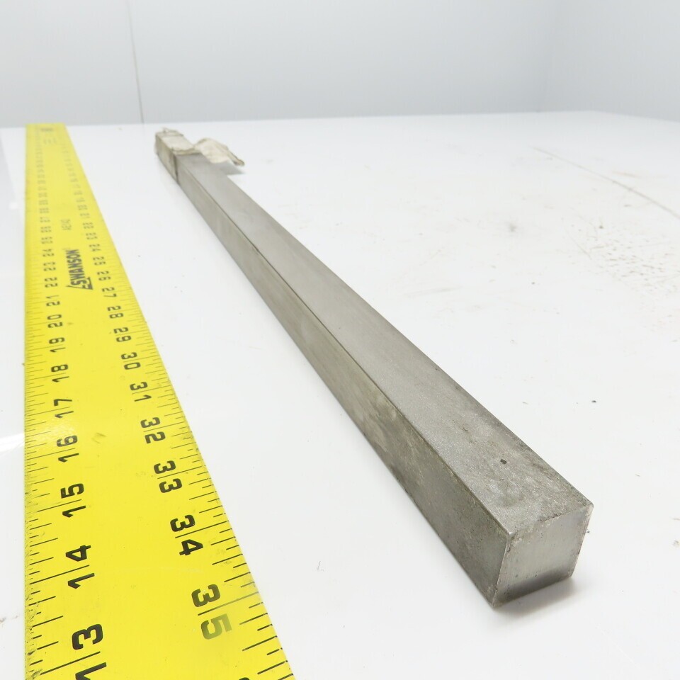 1″ x 1″ x 24″ OAL 304/304L Stainless Flat Bar Stock