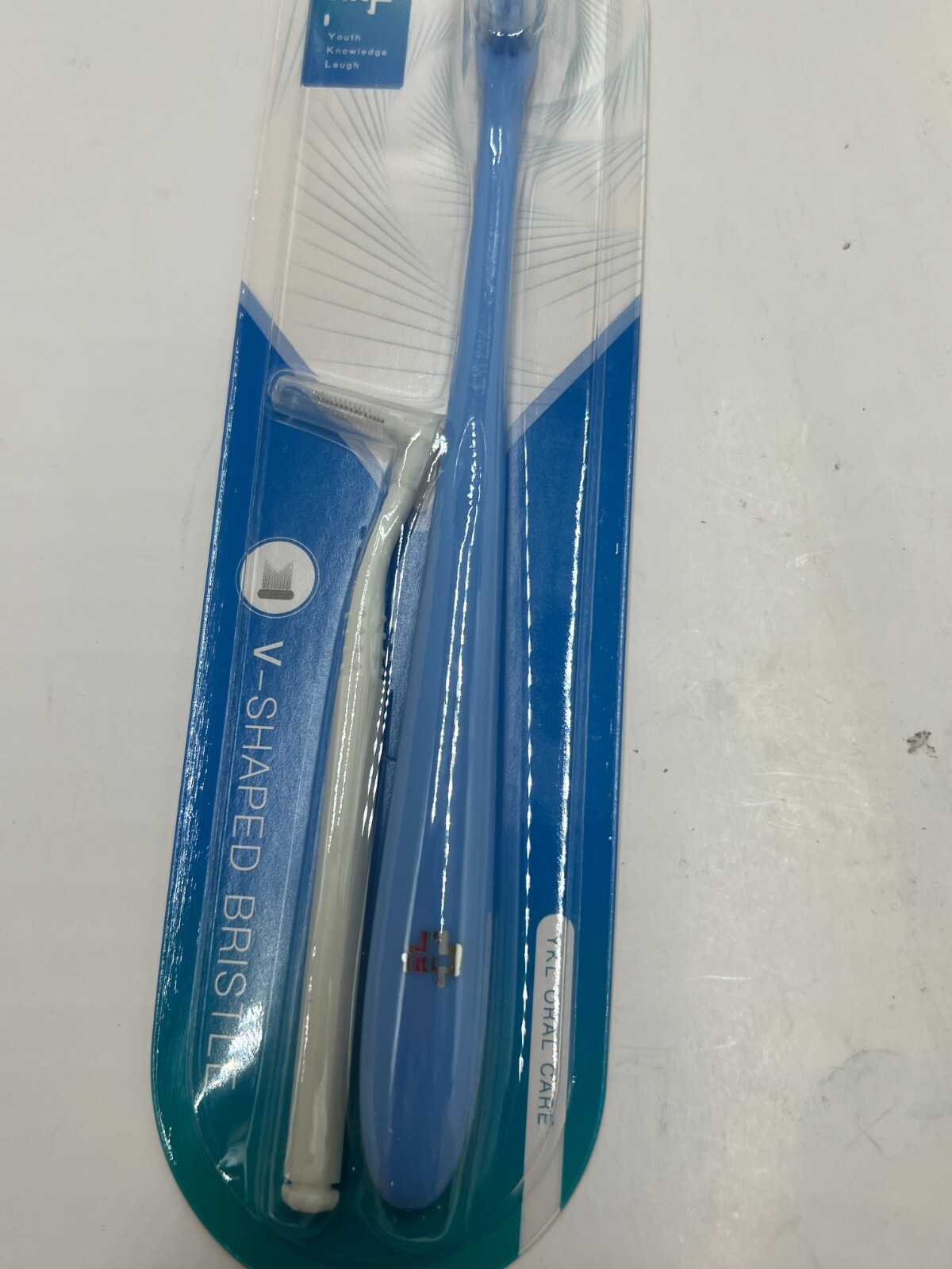 (QTY 12) YKL V-Shaped Bristle Oral Care Orthodontic Toothbrush 0.15MM