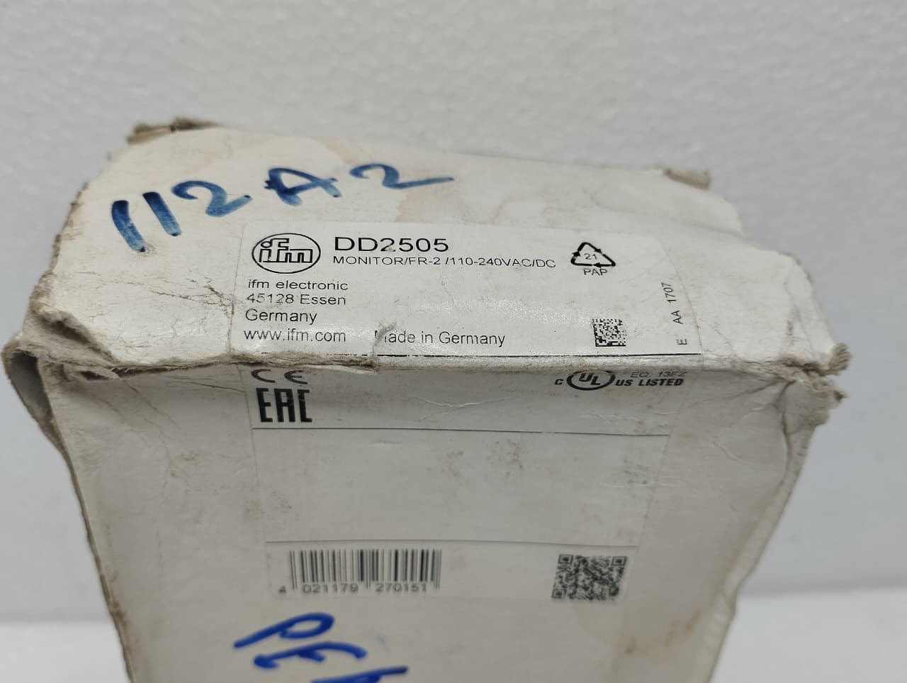 IFM Electronic Frequency/Speed Monitor DD2505 New