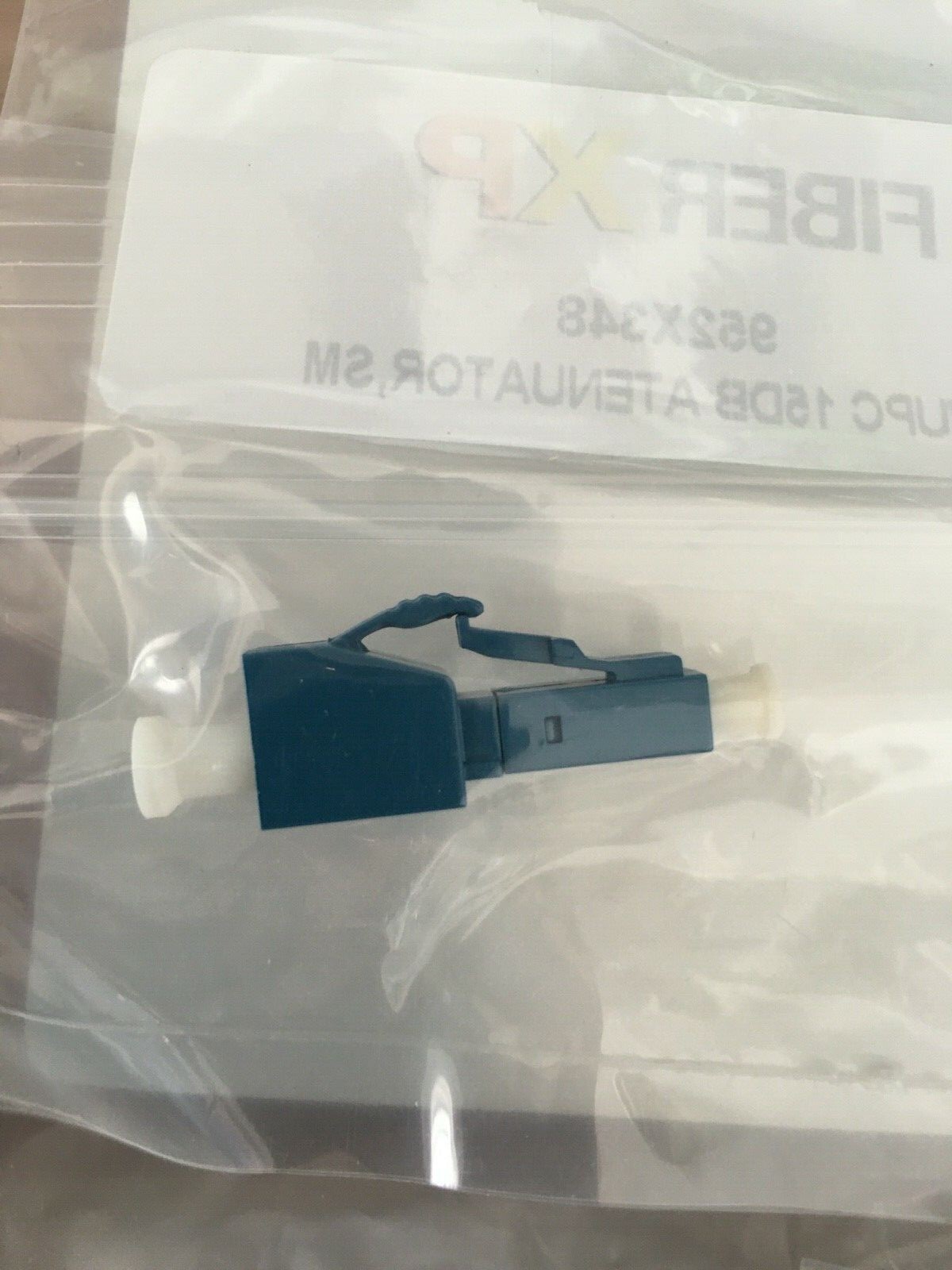 NEW FiberXP 15dB Single Mode LC UPC Attenuator Part # 952X348 Model SPC-SM-LCU-1