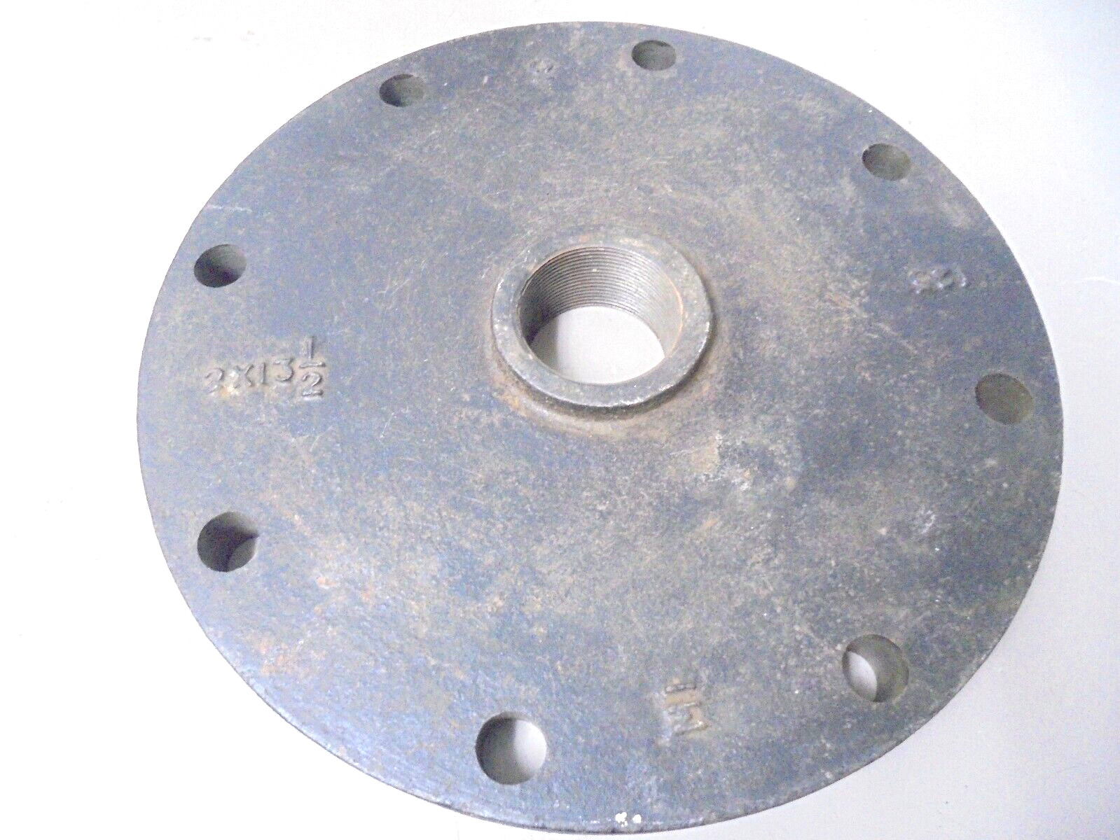 2 x 13-1/2 Black Iron Adapter Flange Class 125