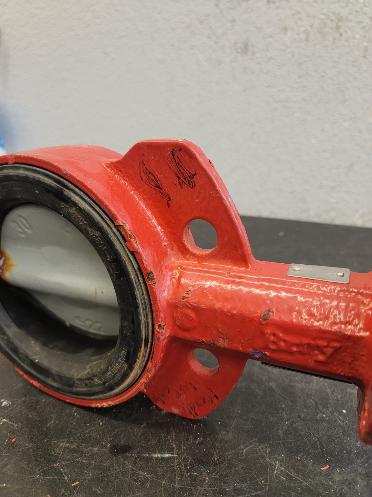 BRAY 4″ BUTTERFLY VALVE SERIES 30 Used A3