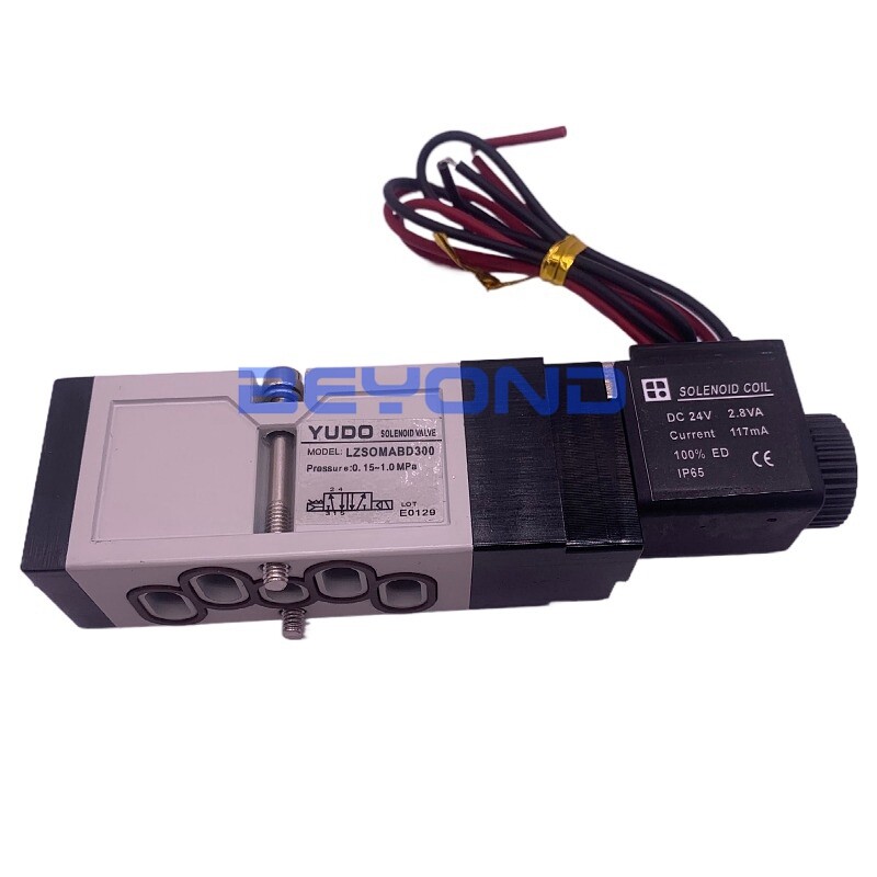 1PC NEW FOR YUDO pneumatic directional solenoid valve LZSOMABD300 DC24V 2.8W