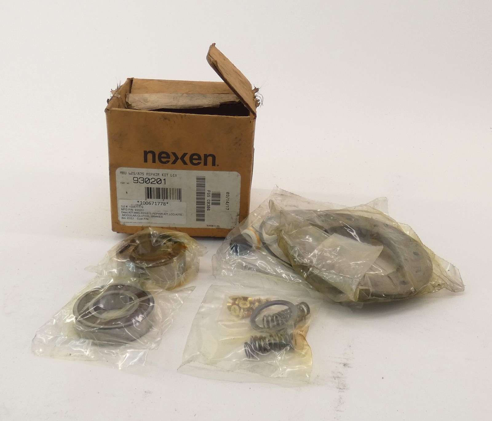 Nexen 930201 MBU 625/875 Repair Kit – NEW Surplus!