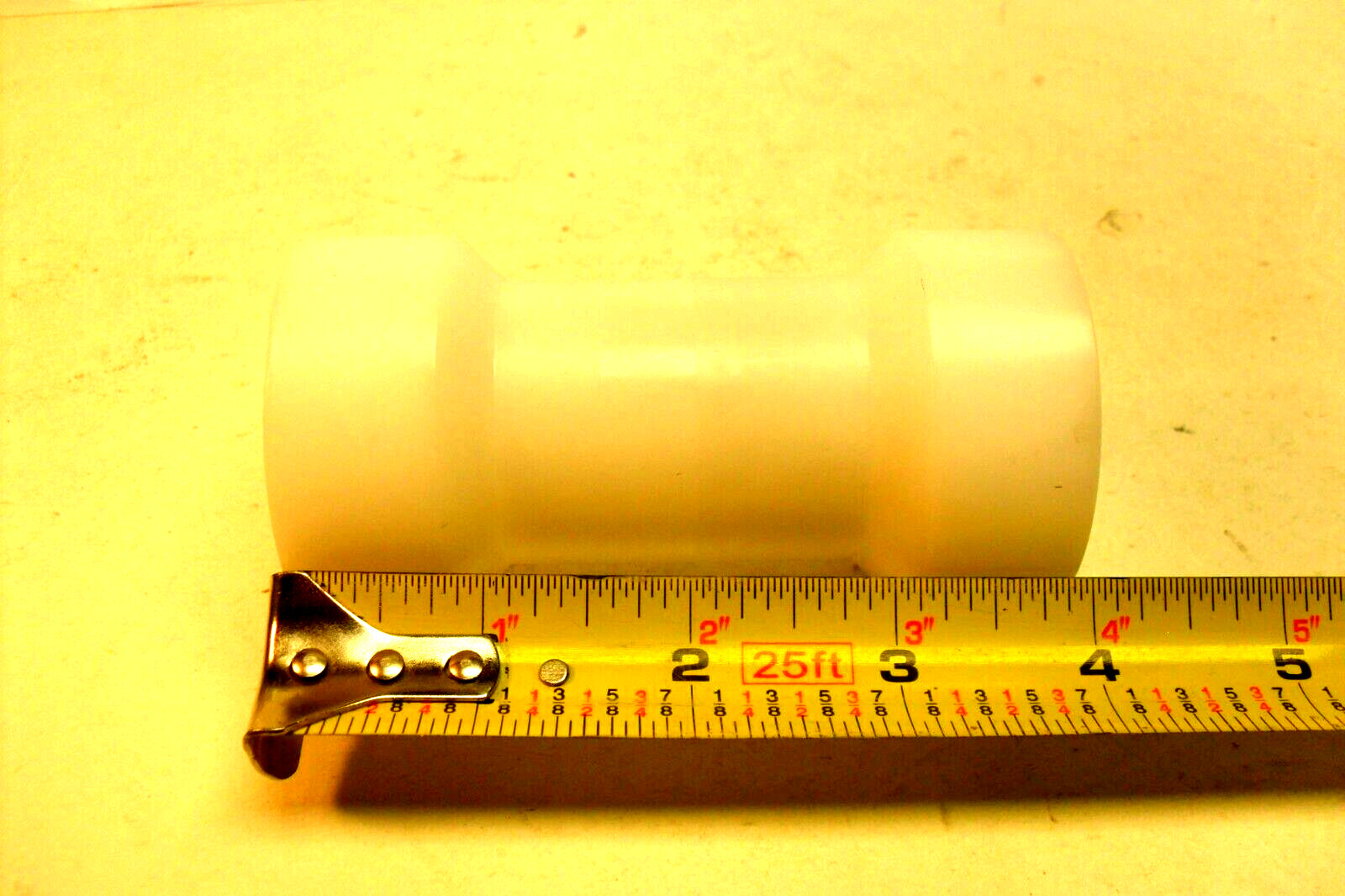 Conveyor Belt Roller Guide 4″ Long x 1-1/8″ Bore x 1-1/2″ od x 3″ od NEW