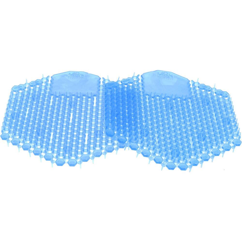 10 Count Fresh Products 3WDS60OMF Urinal Screens, Blue, Ocean Mist Scent