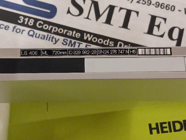 NEW Heidenhain LS 406 Linear Encoder 720mm – 329982-29 w/Warranty