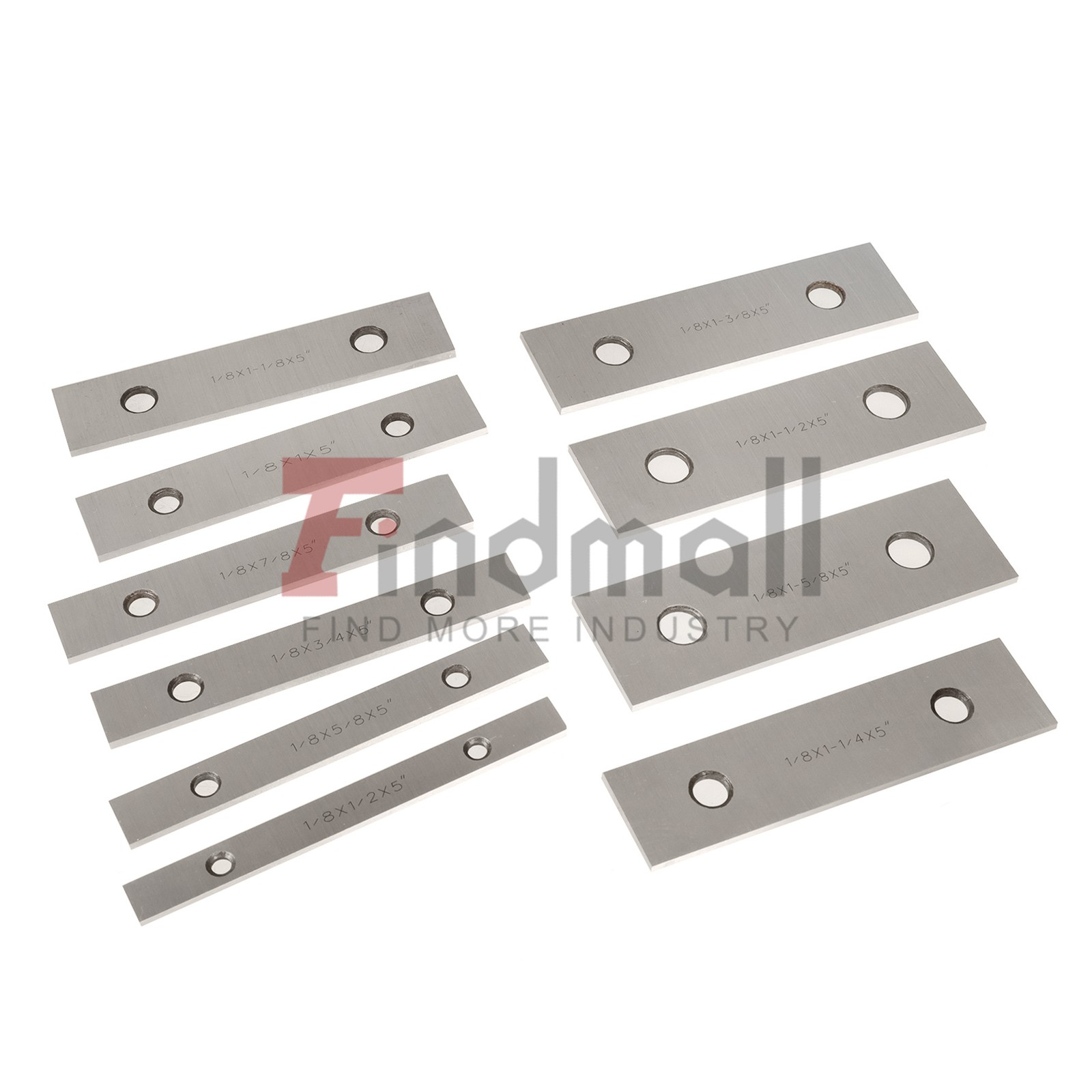 10 Pair 1/8 × 5″ Precision Parallel Set 0.0003 Tolerance US