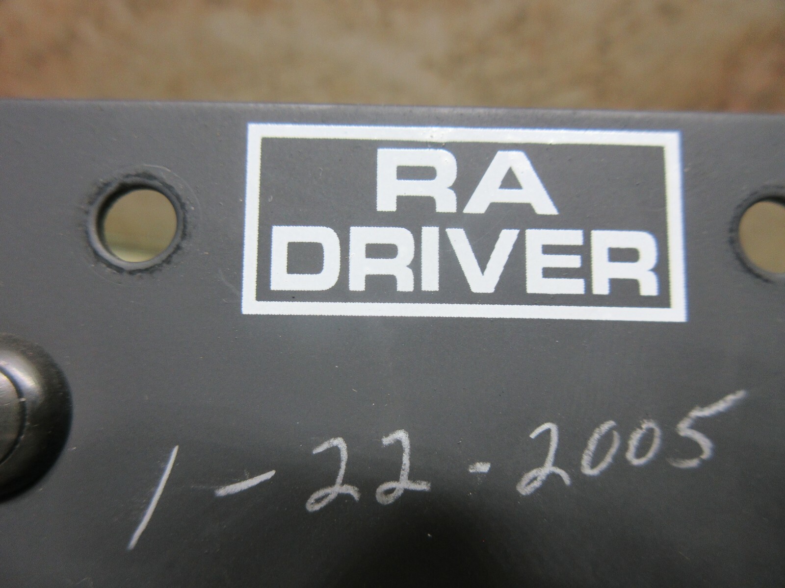 VELCONIC RA SERVO DRIVER MOTOR RA12H-650W L M2617200155 RDIC-2080A 2N3K2080P6