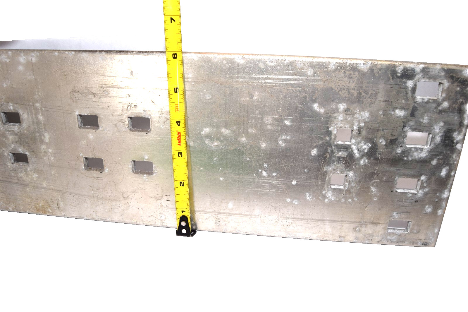 21-1/2″ x 6″ x 1/4″ Aluminum Bus Bar Plate Stock Busbar buss bar