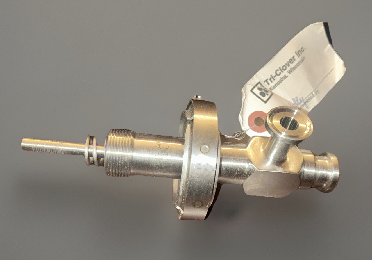 TRI CLOVER RELIEF VALVE 650-10M-20-1/2-C-Y-316L Valve. NEW! FREE SHIPPING! 6A