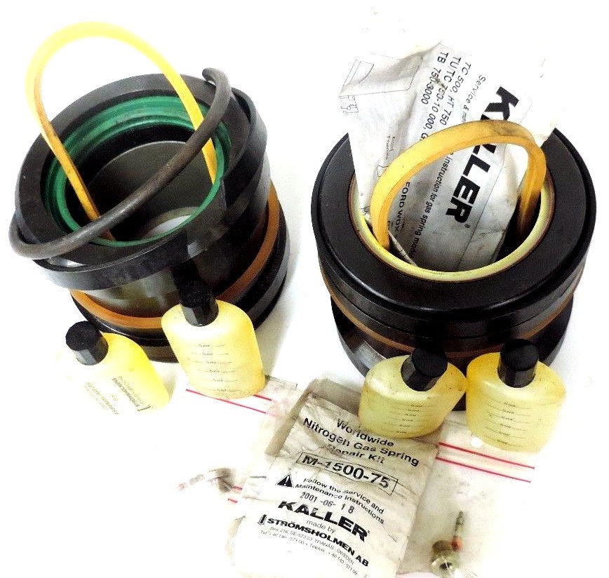 2 NEW KALLER M-1500-75 NITROGEN GAS SPRING REPAIR KITS GM M1500 X1500 3020434