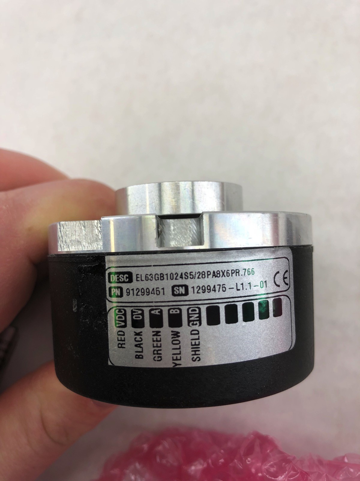 NEW TAYLOR DYNAMICS ELTRA EL63GB1024S5 INCREMENTAL ENCODER 91299451 (H28)