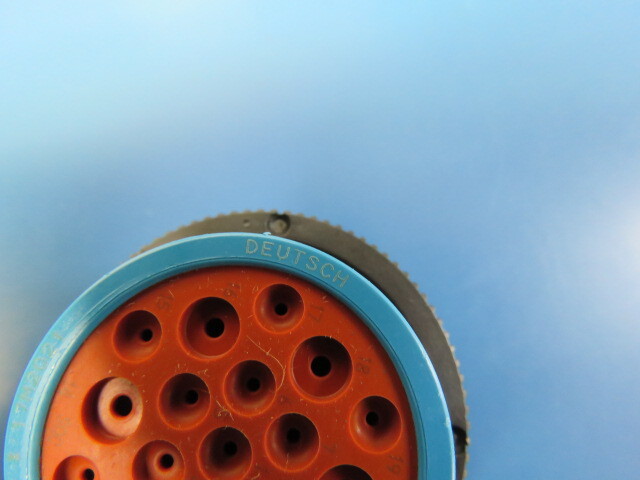 DEUTSCH HDP26-24-19SE Qty of 1 per Lot 19 Position Circular Connector Plug Hous