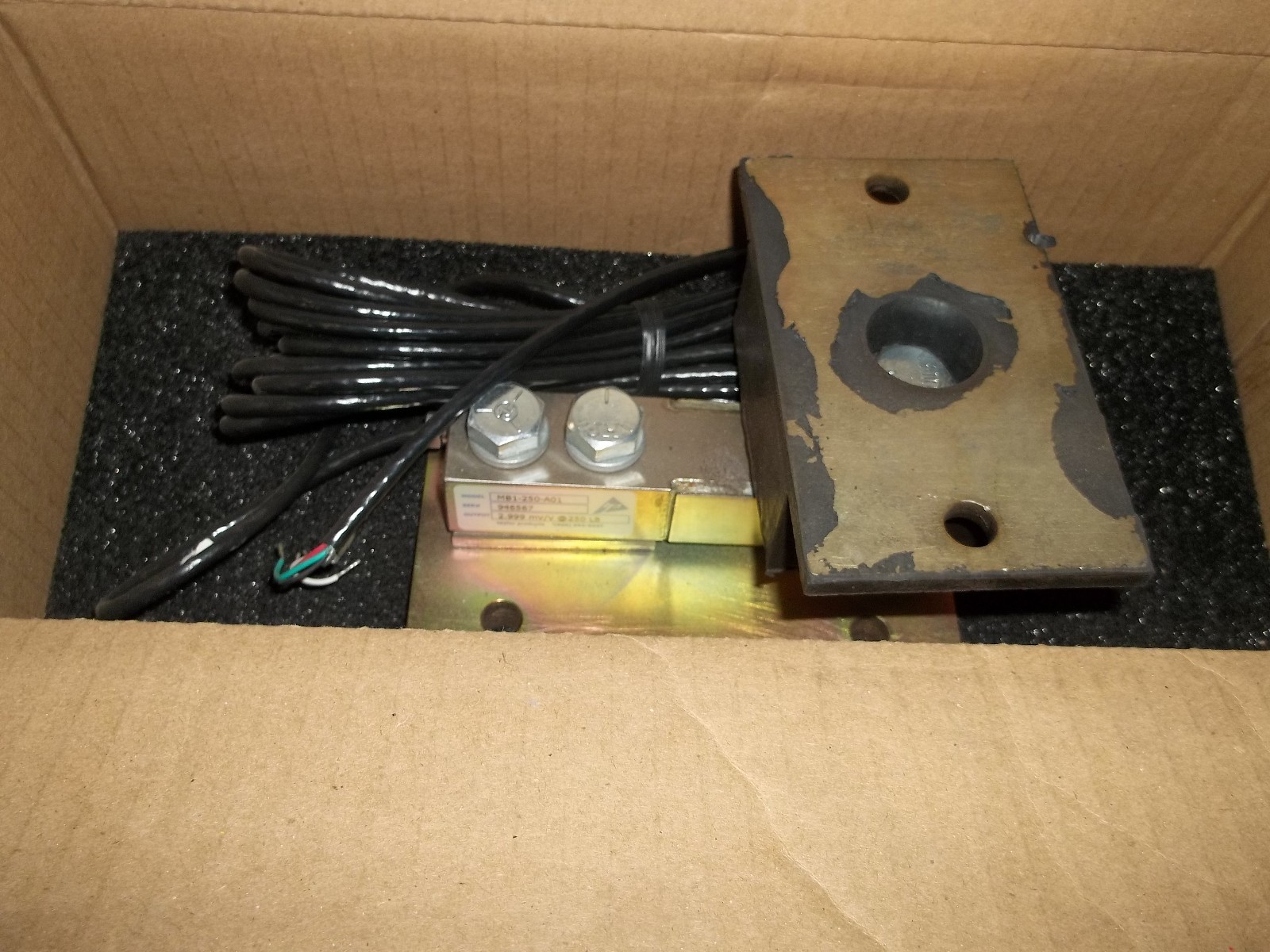 TAYLOR PRODUCTS LOAD CELL MOUNT ASSEMBLY SENSOR 250LB MB1-250-A01 (KK2)