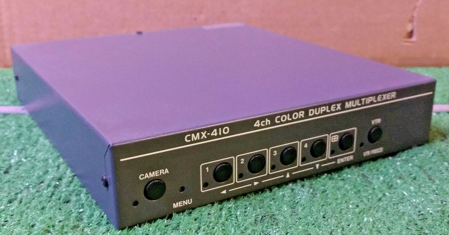 1 USED CHUGAI GANZ CMX-410 4-CH COLOR DUPLEX MULTIPLEXER ***MAKE OFFER***