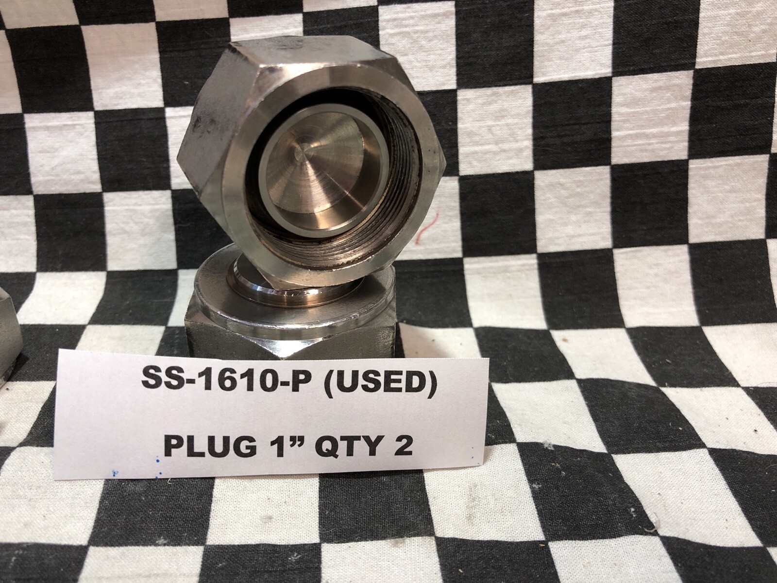 SWAGELOK SS-1610-P, SS-1610-6, 12MSC16N-316, SS-810-1-8, SS-600-1-12, LOT OF 6