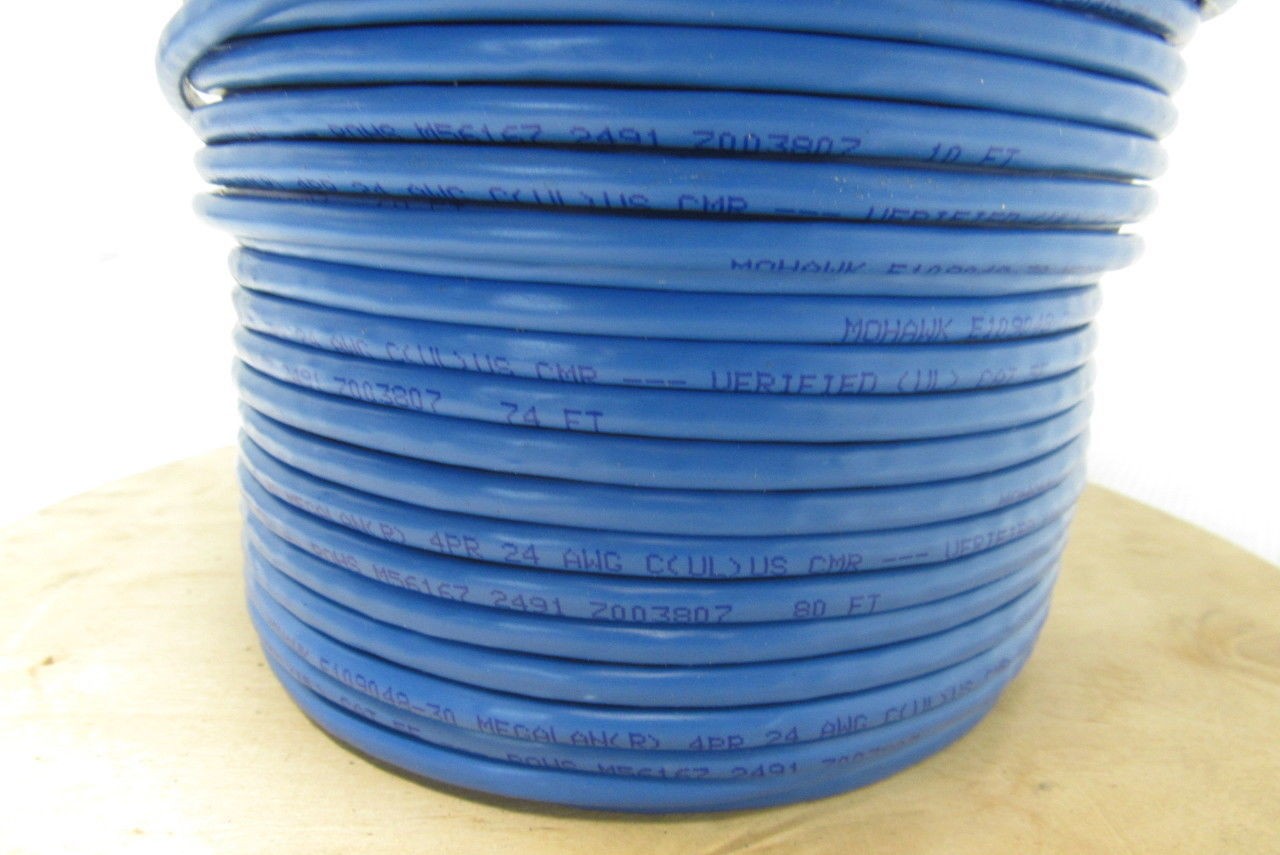 Mohawk M56167 MegaLan Cat 5E Cable Non Plenum Twisted Pair 24 AWG 337′
