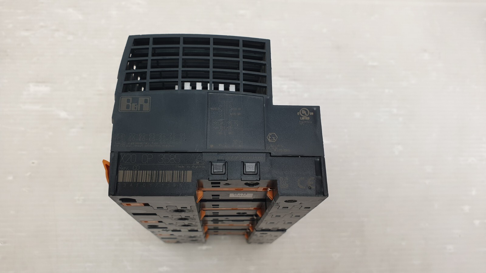 B&R Automation X20 CP 3485 CPU Central Processing Unit Module