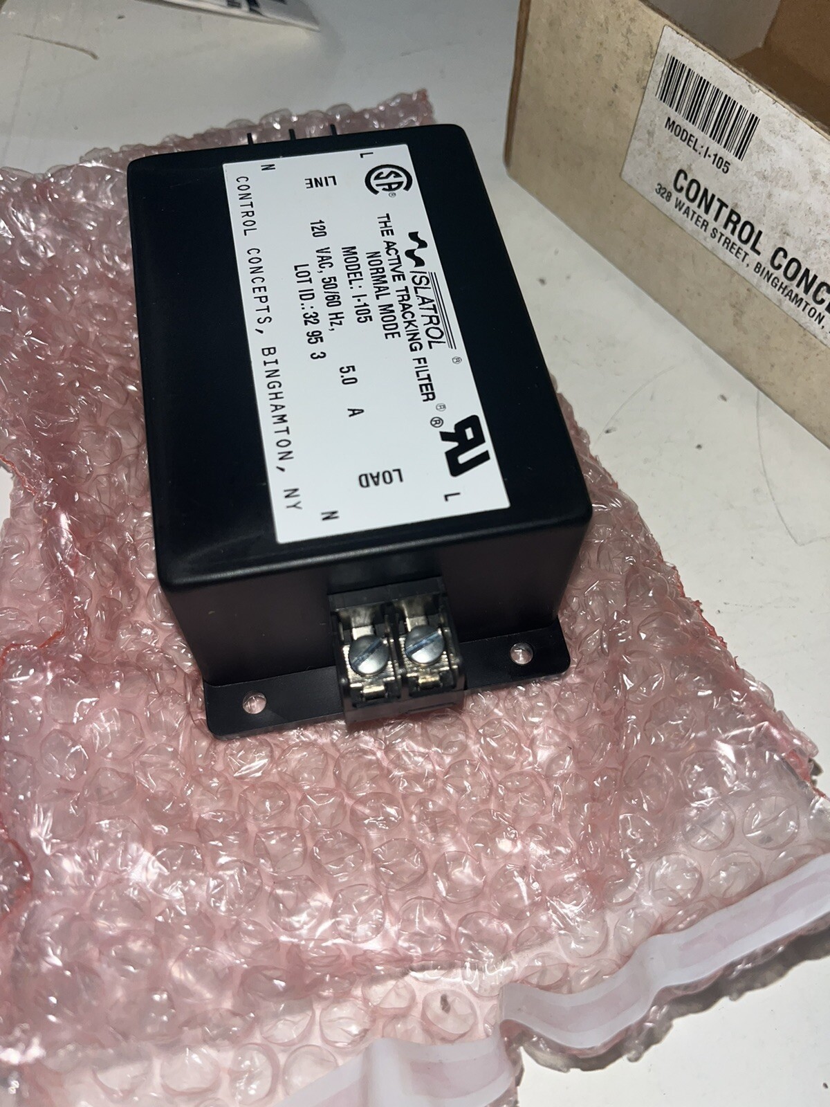 ISLATROL I-105 ACTIVE TRACKING FILTER New In Box Fast Shipping