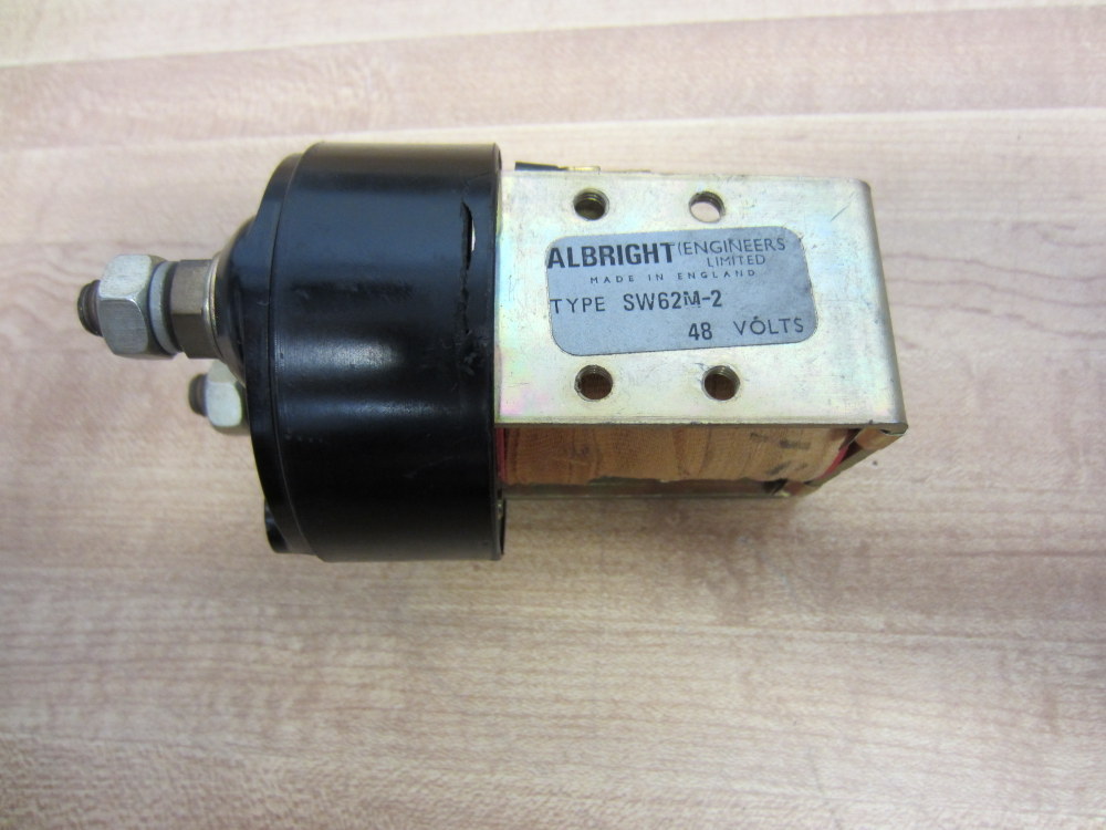 Albright SW62M-2 SW62M2 SW62M 2 Solenoid Coil Cracked Housing