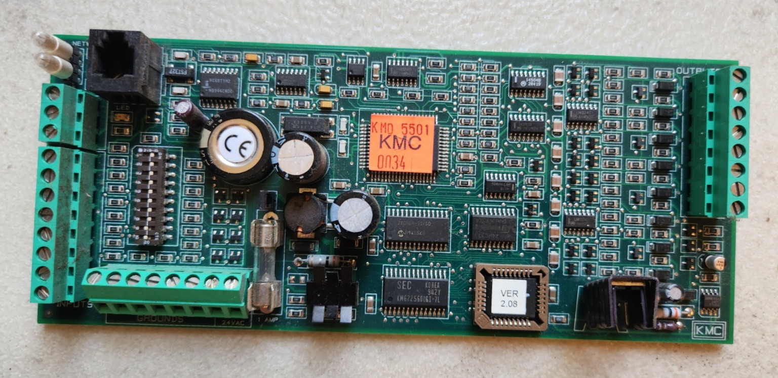 KMC KMD-5501 Digital Controller (Second Generation) Shelf B2D