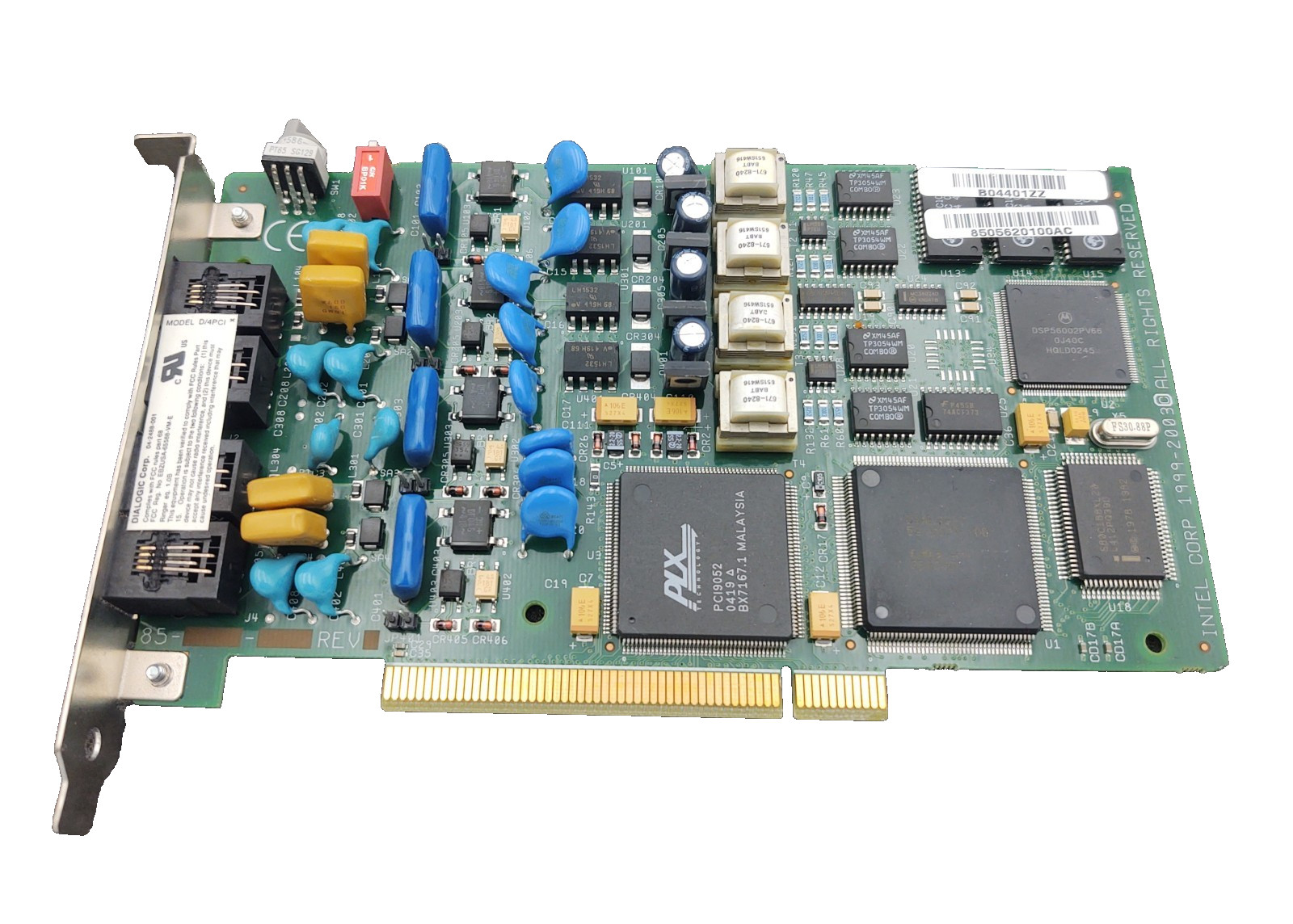 DIALOGIC CORP D/4PCI 04-2488-001 PCI CARD 83-0562-004