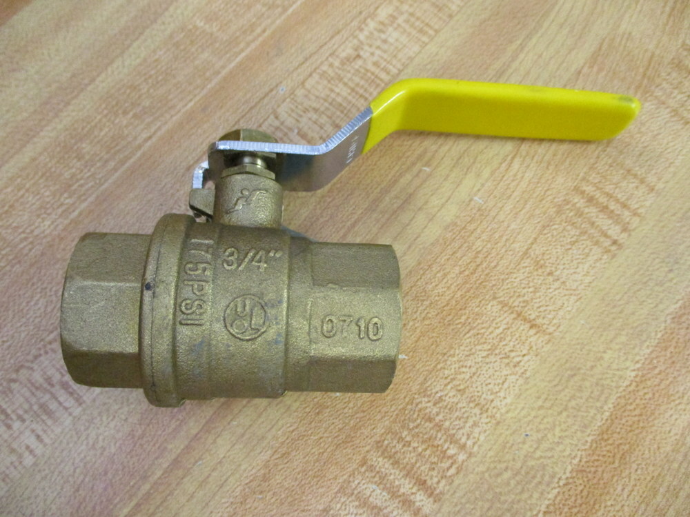 Part Q240 3/4″BRS Ball Valve w/Lever 0710