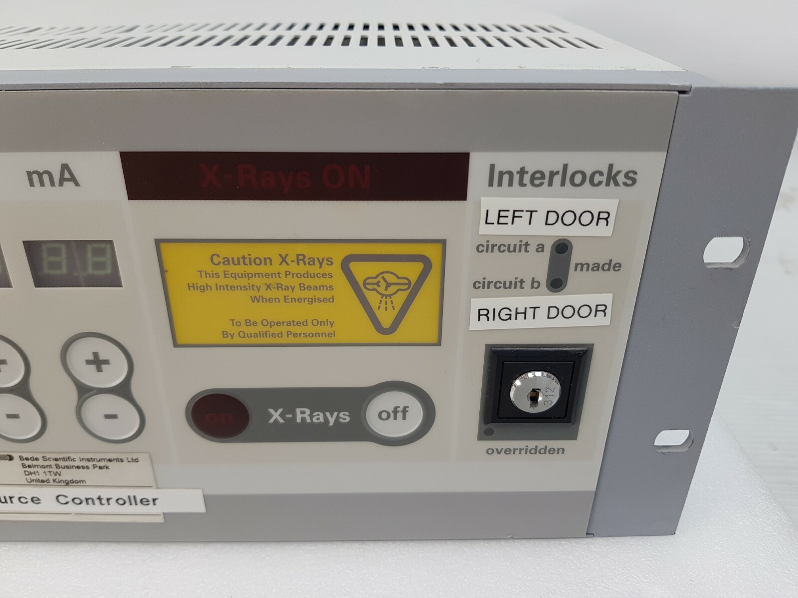 BEDE SCIENTIFIC INSTRUMENTS V3 MICROSOURCE CONTROLLER X-RAY