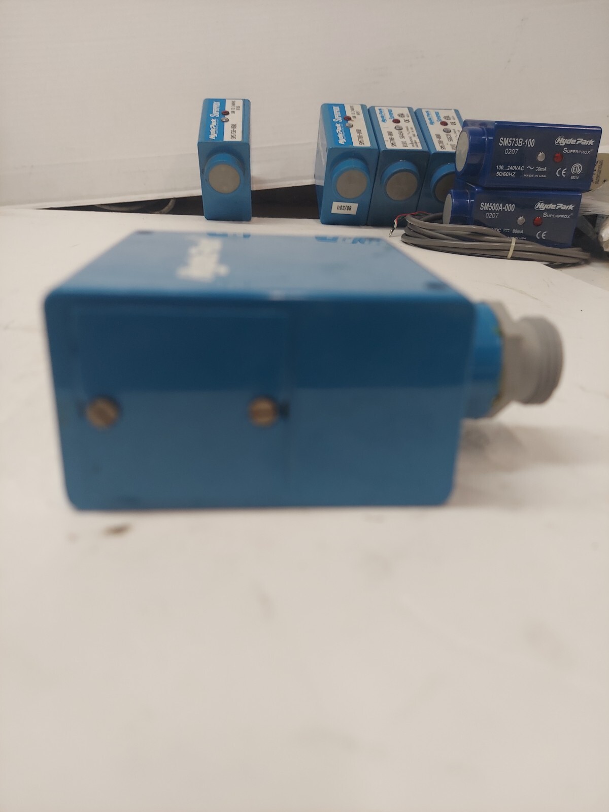 SM556A-188 HYDE PARK SUPERPROX ULTRASONIC PROXIMITY SENSOR 15- 24 VDC
