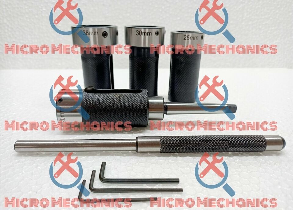 MT1 Die Holder Kit For Lathe Tailstock Morse Taper # 1 Sliding Action- Inch & MM