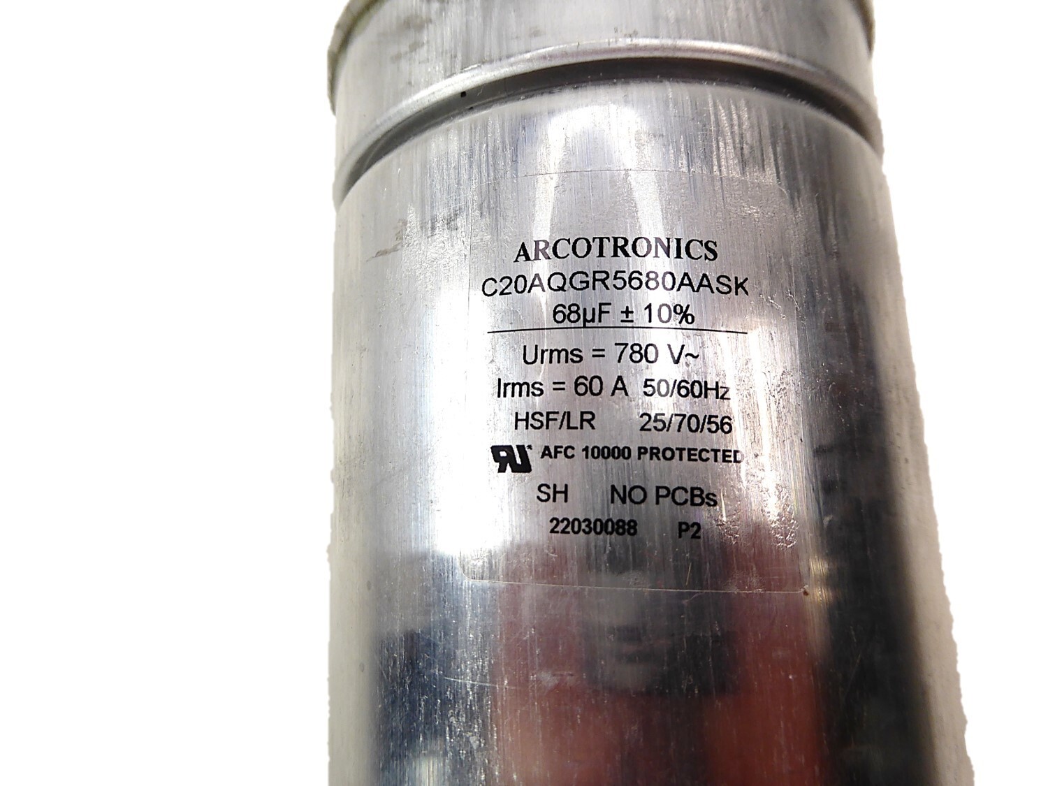 Kemet C20AQGR5680AASK Arcotronics Film Capacitor 780V 68uF+10% 60A NEW NO BOX
