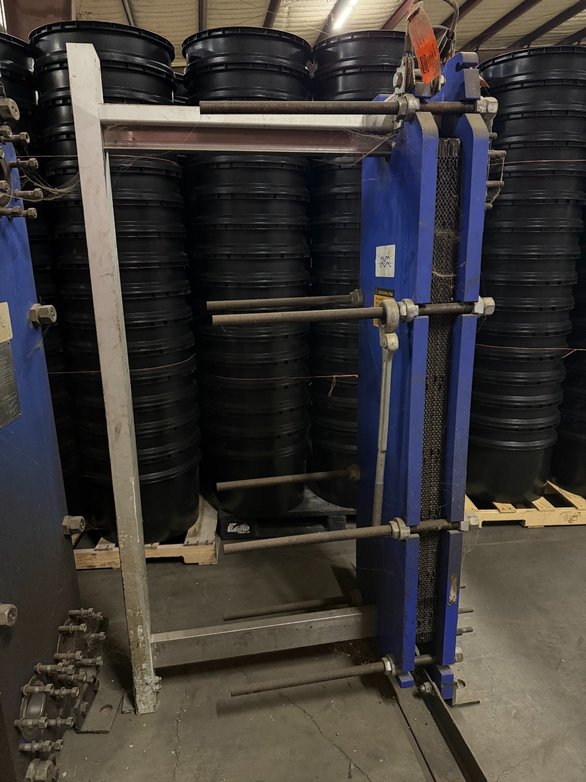 Alfa Laval Plate Heat Exchanger S/N 30117-59446 Model TL10-PFG Year 2018