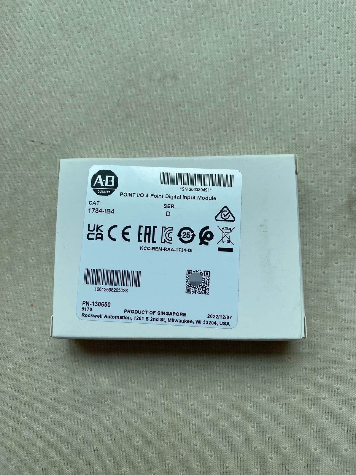1P AB 1734-IB4 New Accept counteroffer