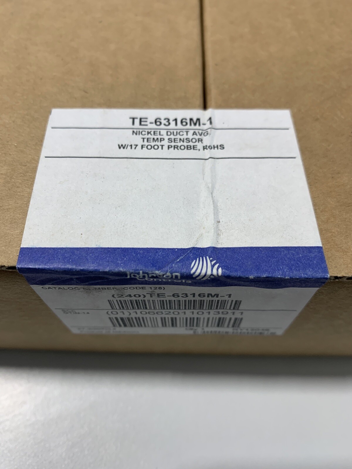 Johnson Controls TE-6316M-1 Averaging Temperature Sensor 17′ Probe *NEW IN BOX*