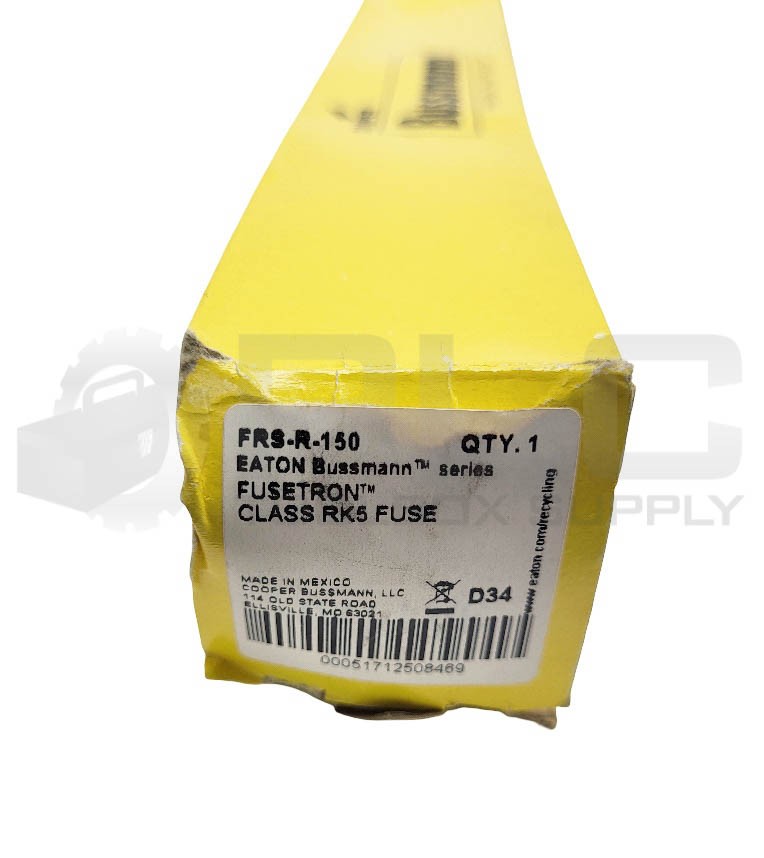 NEW COOPER BUSSMANN FRS-R-150 CLASS RK5 FUSE 600VAC 150A