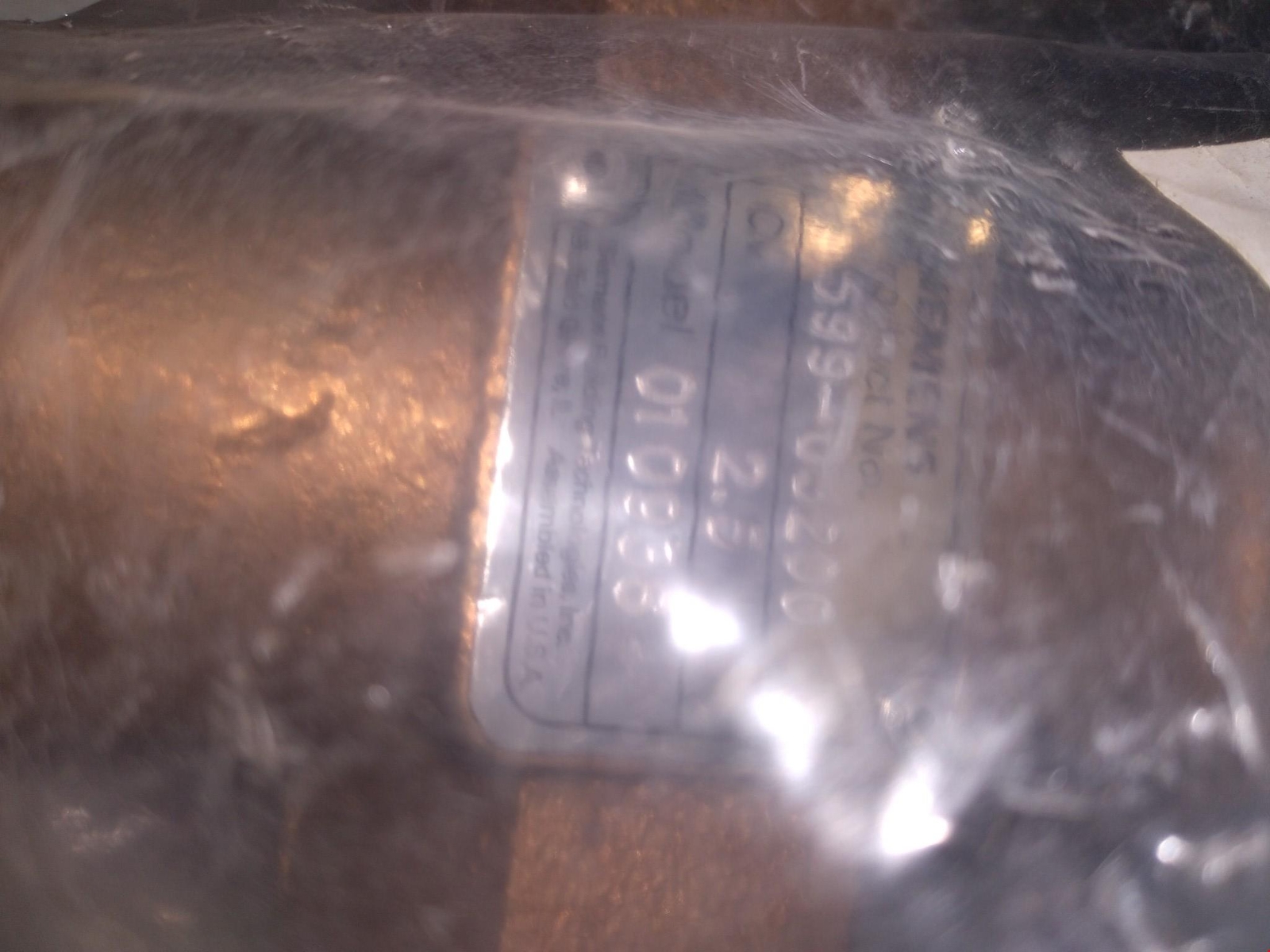 SIEMENS 569-03200 599 SERIES 1/2 IN 3WAY 2.50CV 599-03200 WITH 599-01081