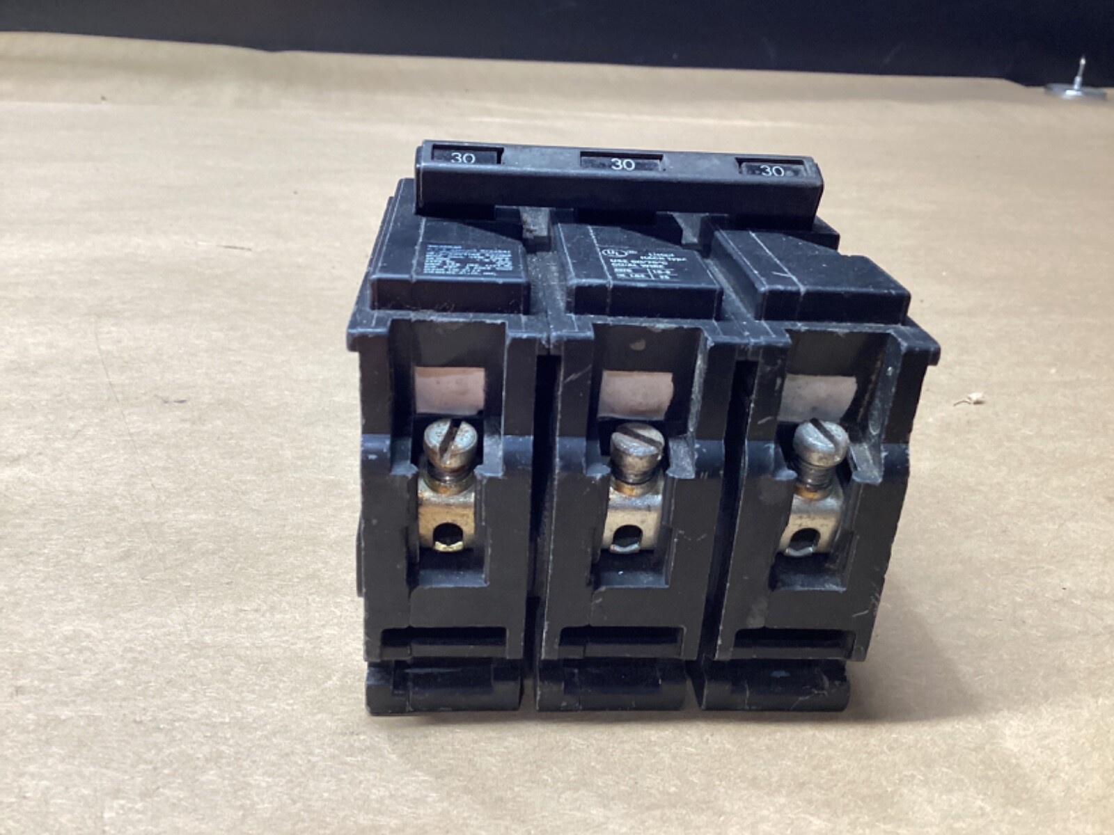 ITE Circuit Breaker BQ3B030 Type EQ-B 30A 3 Pole #114F257*CO