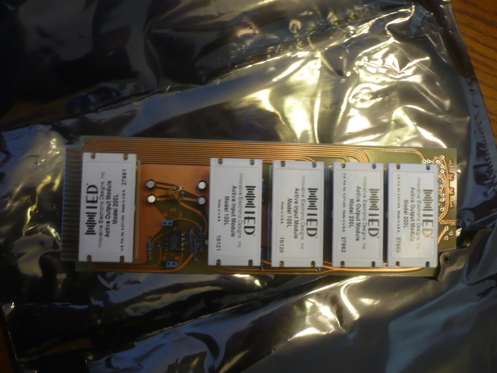 New IED 5201VS Test Board PLC PCB