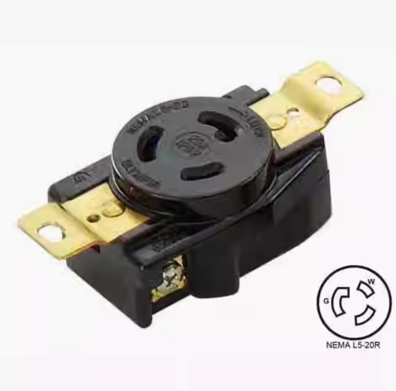 1PCS NEW FIT FOR Industrial socket WJ-6321B NEMA L5-20R