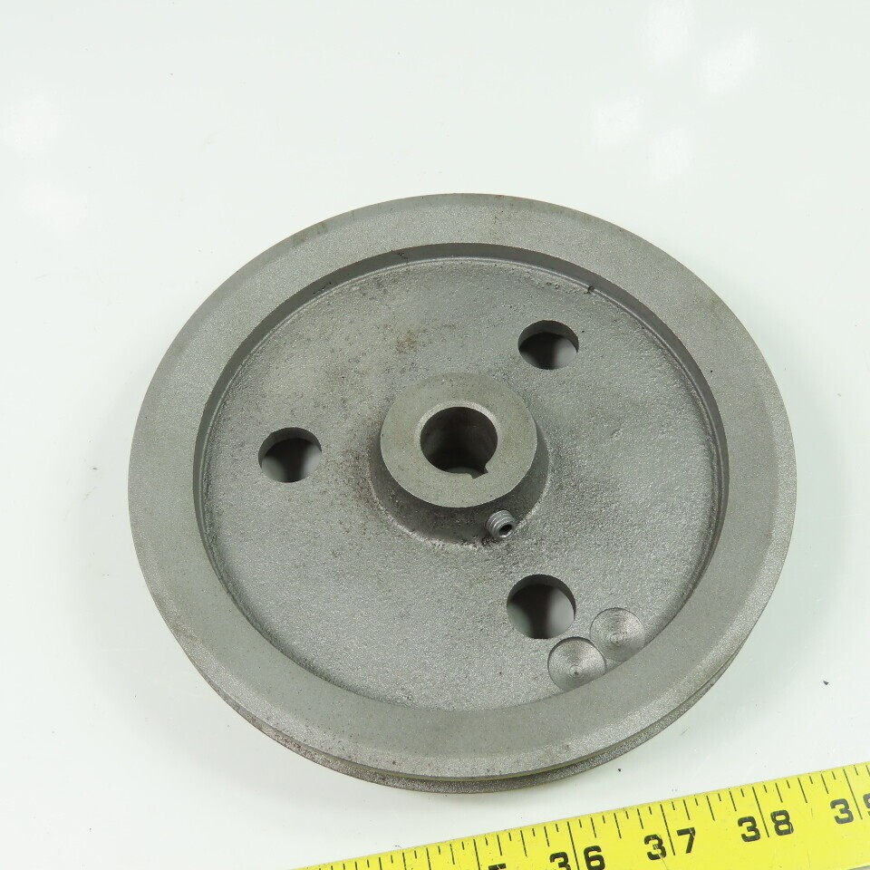 Cast Iron Double Sheave Pulley 5V 38Degree 7″&7-1/2″ OD 7/8″ Bore