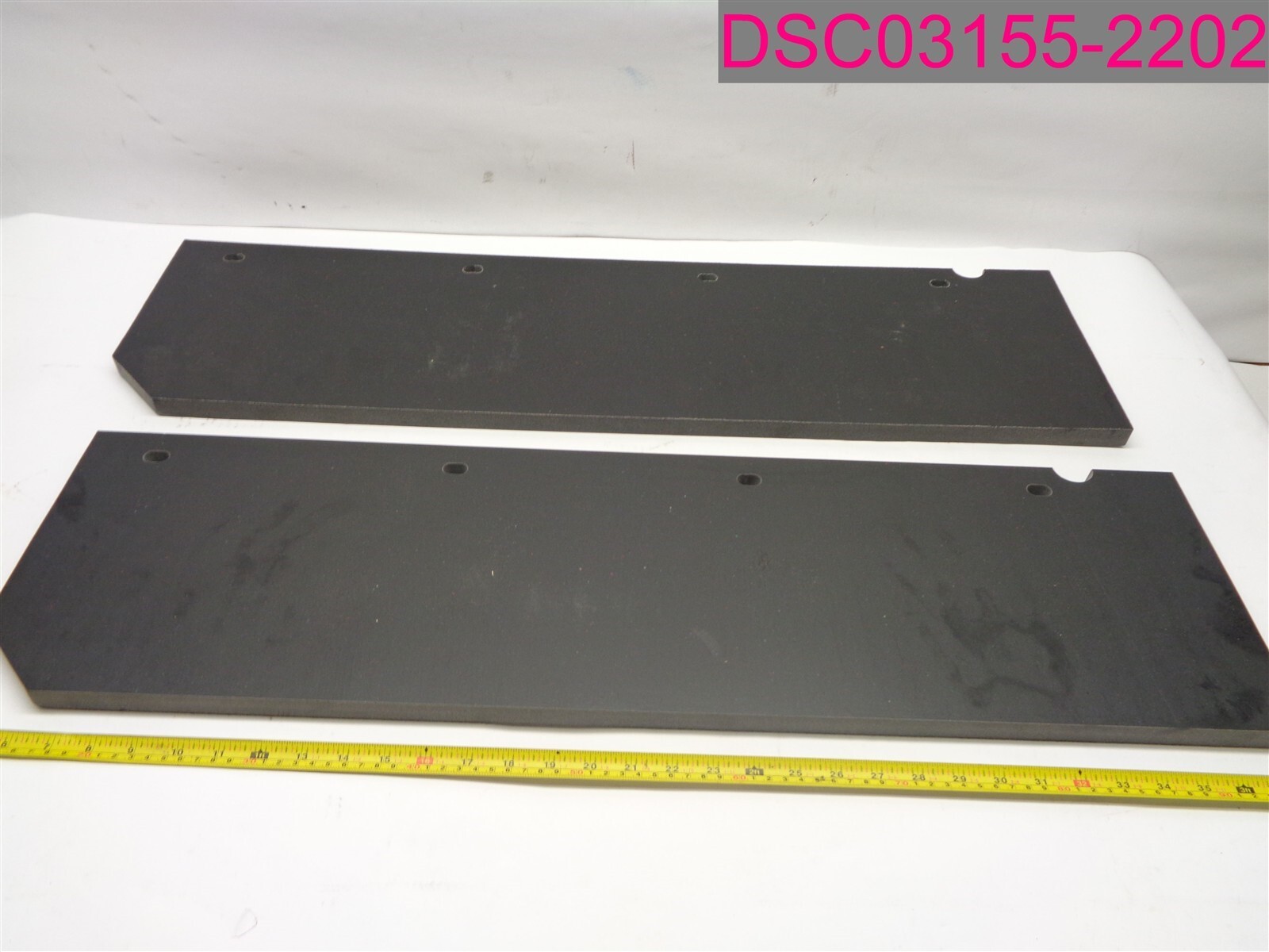 #1284860; 2 Bars=35-3/4″x2″x1″, 2 Boards=33-15/16″x9-1/4″x3/4″, 2 Boards=14″x