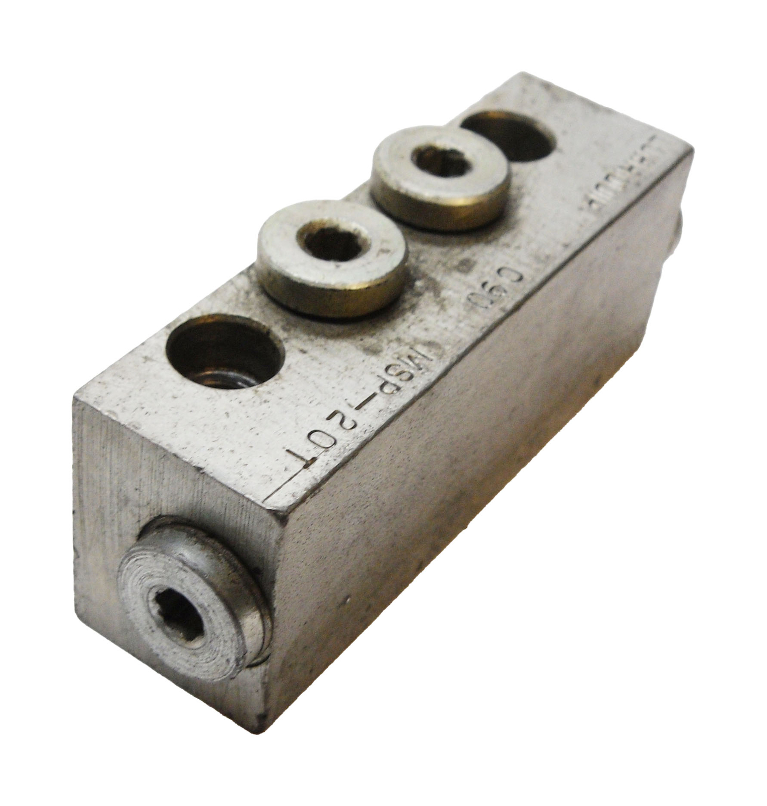 LOT OF 3 LUBRIQUIP MSP-20T DIVIDER VALVE