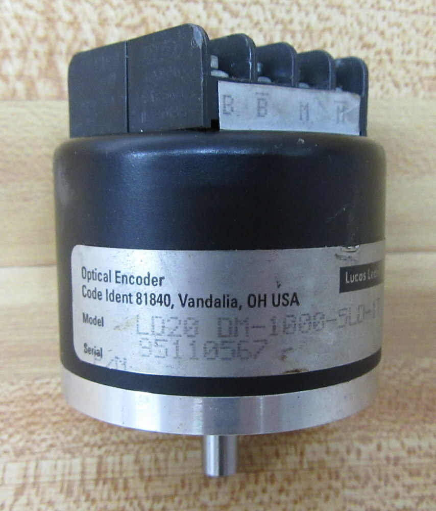 Lucas Ledex 95110567 Optical Encoder LD20DM10005LD1T