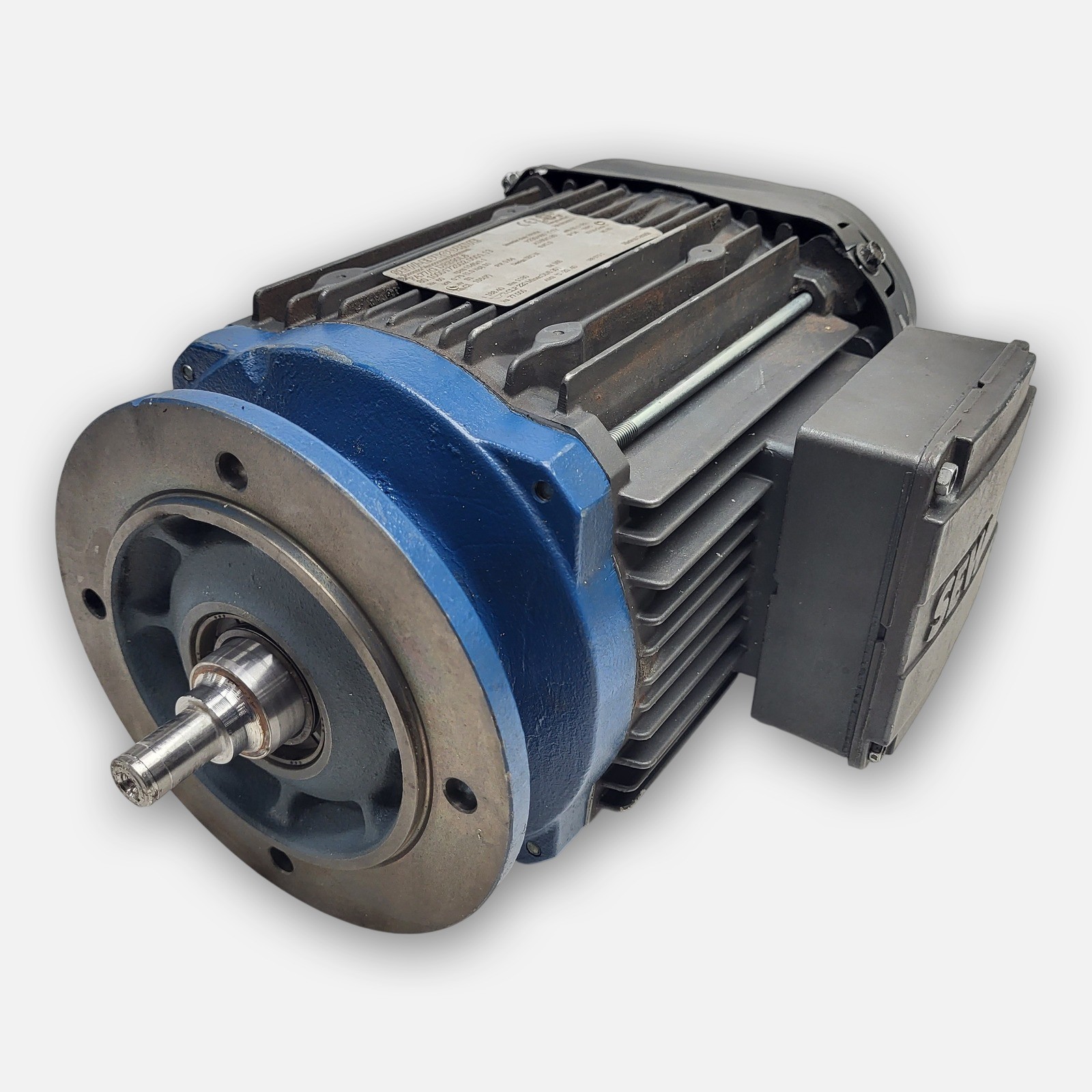 SEW EURODRIVE FA77/GDRE90L6 GEAR MOTOR 1HP 0.75kW 1180RPM RATIO: 188.40