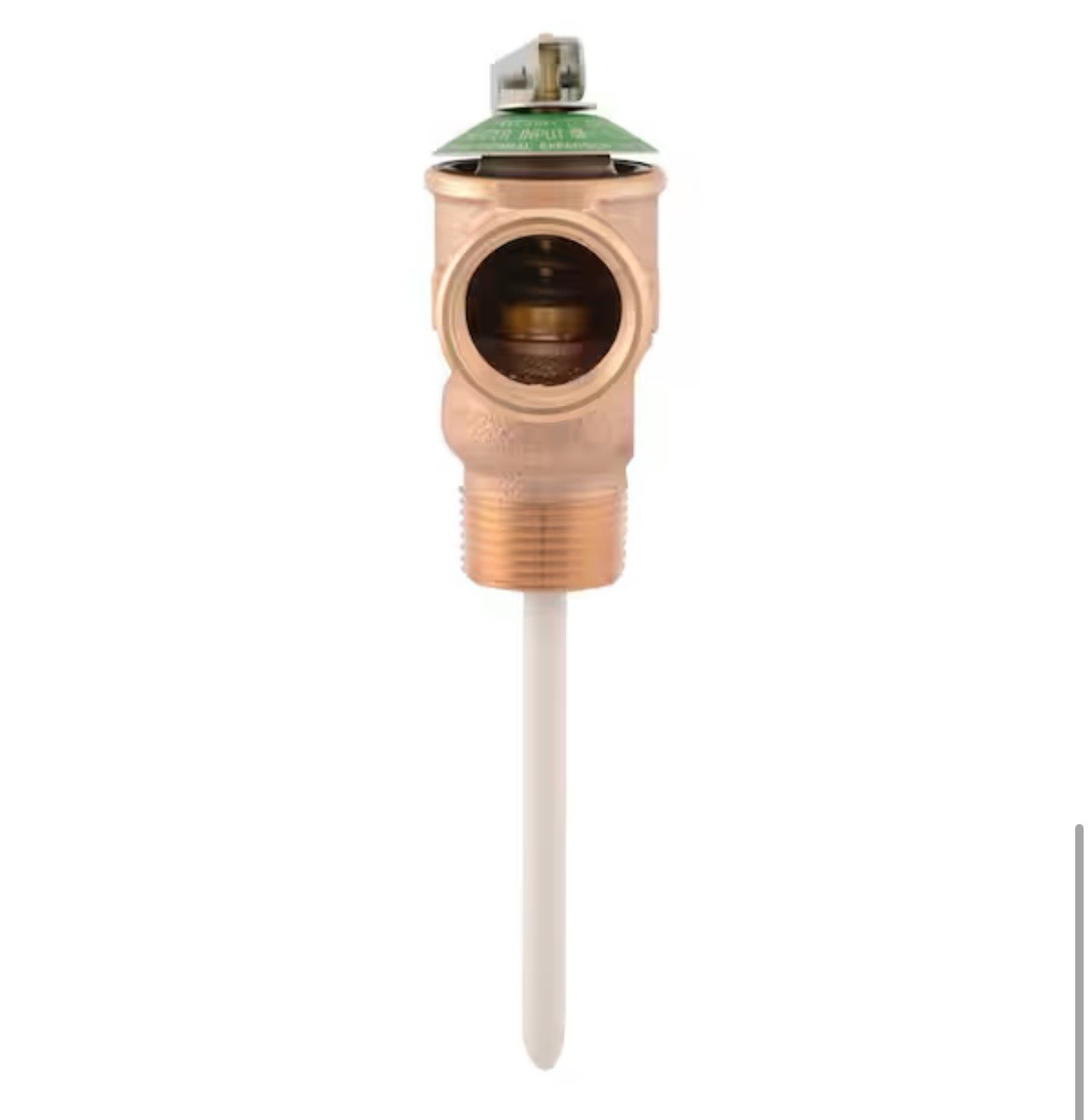 Cash Acme 3/4 in Bronze NCLX Temperature Pressure Relief Valve 1-1/4 in Shank